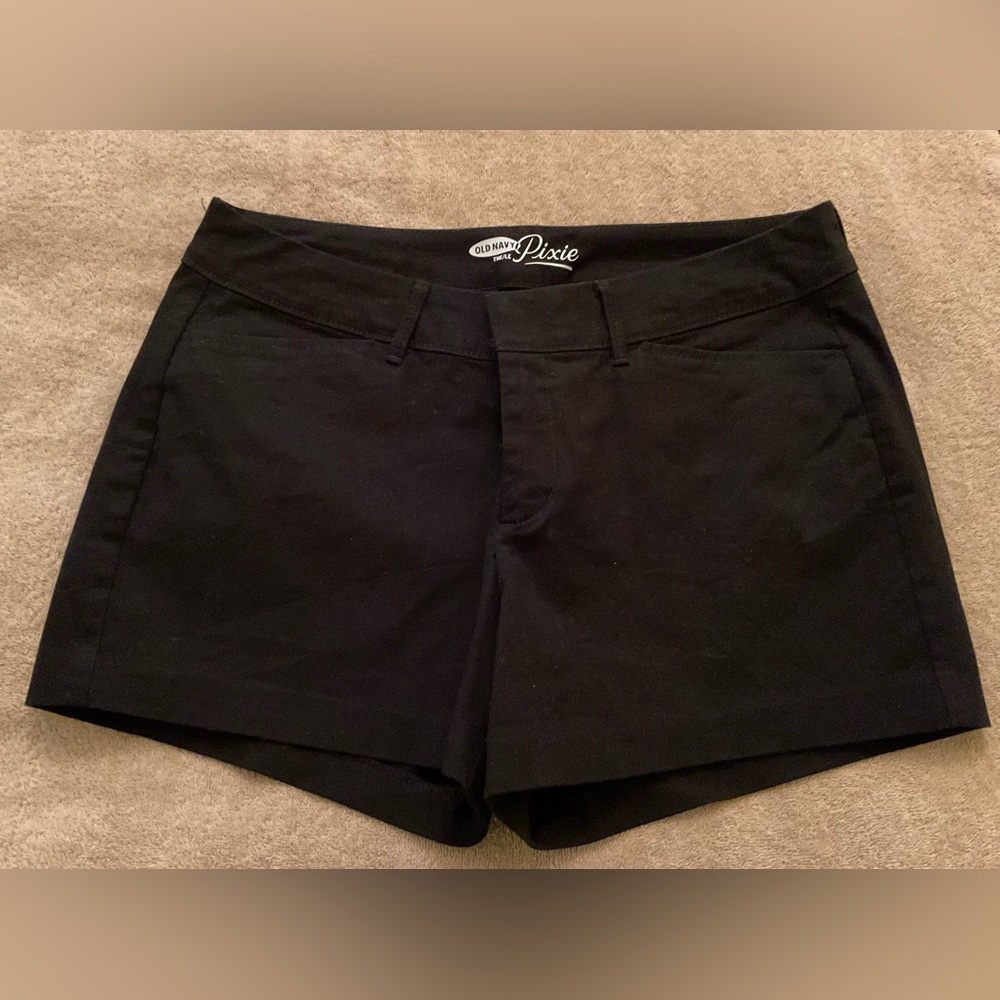 NWOT Old Navy Pixie Shorts Black 4